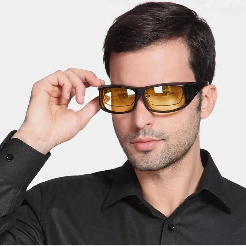 NovaGuard Night Vision Driving Glasses Anti Glare Nighttime Enhancement And UV Protection
