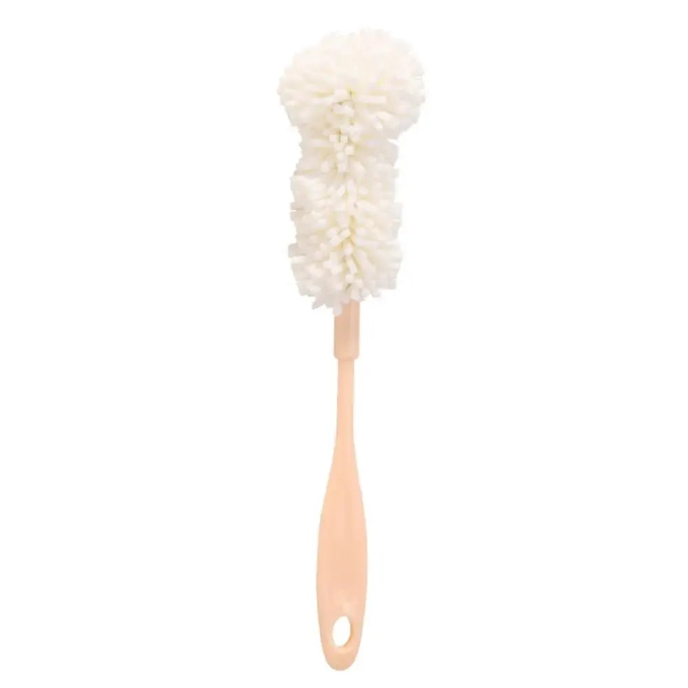 Long Handle Cup Brush For Tea Stain Removal And Baby Bottle Brush Cleaning Ergonomic Non Scratch Durable