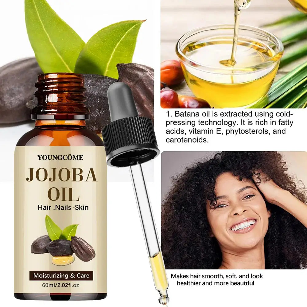 Organic Jojoba Oil Cold Pressed Hexane Free Carrier Oil For Face Hair Skin Nails Natural Moisturizing