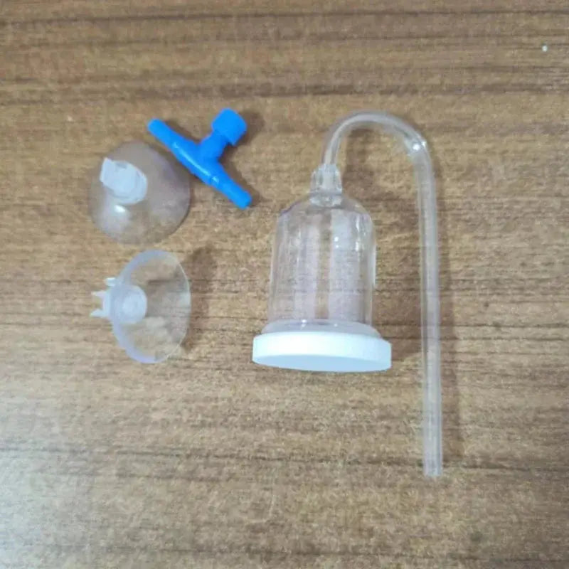 CO2 Diffuser For Aquarium Bubble Reactor And CO2 System Atomizer With Suction Cup For Live Plants