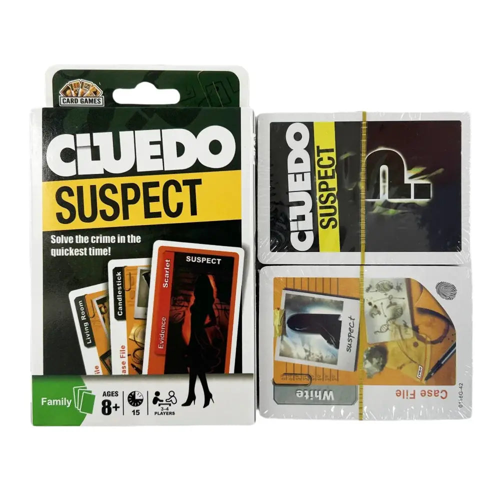 Newest Cluedo Card Game Classic Mystery Board Game for Multiplayer Entertainment and Deduction Fun