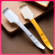 Two In One High Temperature Resistant Silicone Spatula For Baking Cream Jam Butter Spatula Kitchen Stirring Tool KM-5088