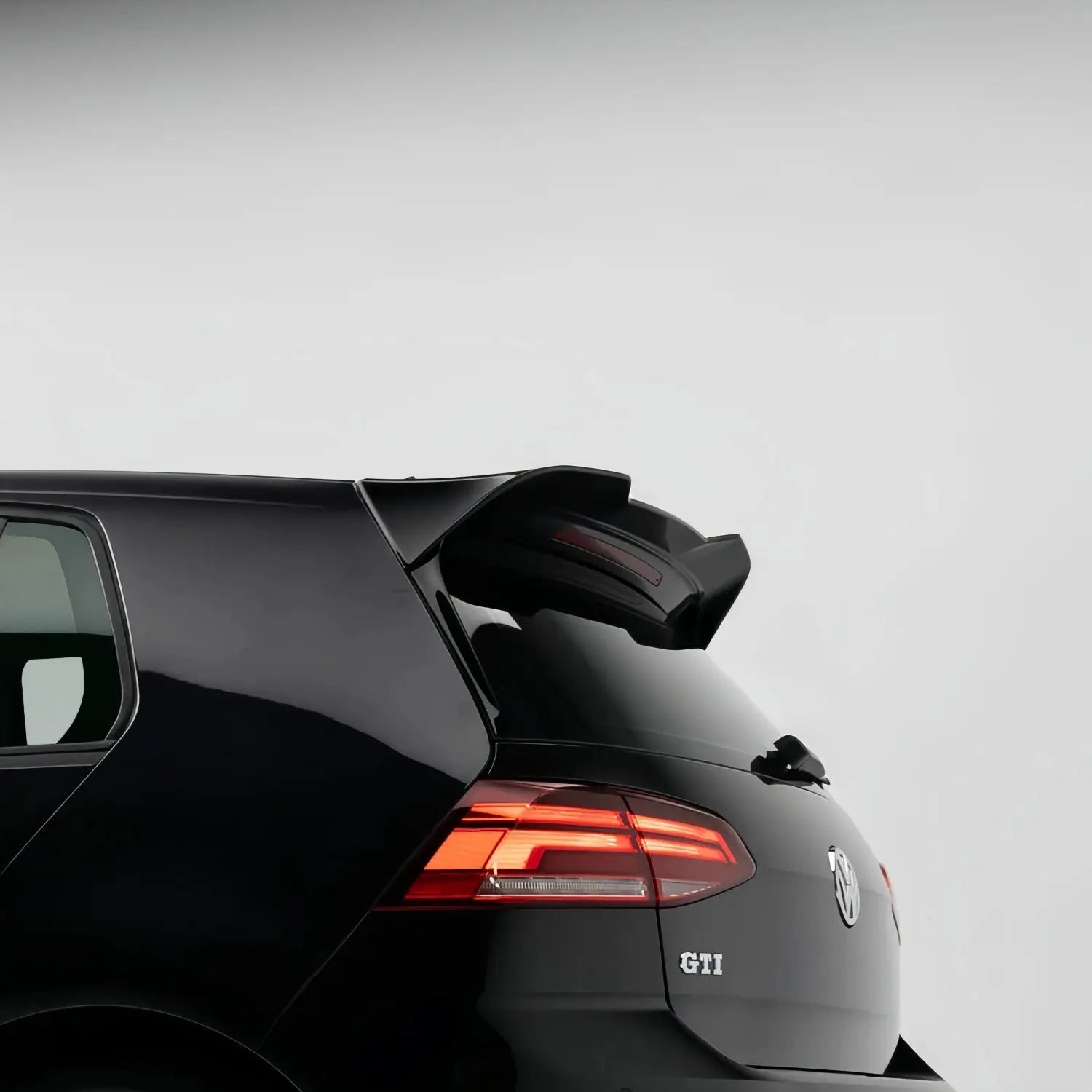 Simples Market gloss-black Oettinger-style rear roof spoiler for VW Golf 7 MK7 GTI