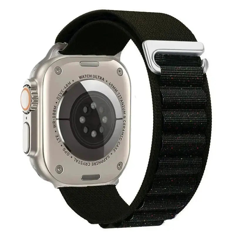 Alpine Loop Band for Apple Watch Ultra 49mm 11 10 9 8 7 46mm 42mm 45mm 41mm Nylon Wristband iWatch Series 6 5 4 SE 44 40mm Strap