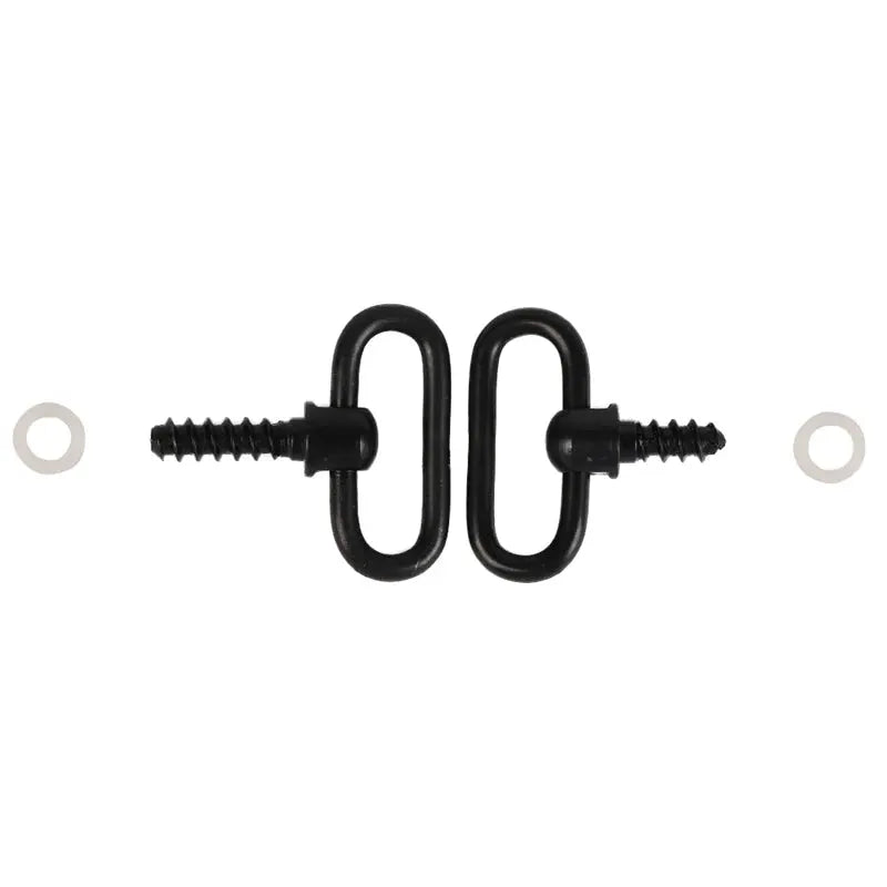 QD Tactical strap buckle set, Simples Market, black metal quick-release double-loop with screws