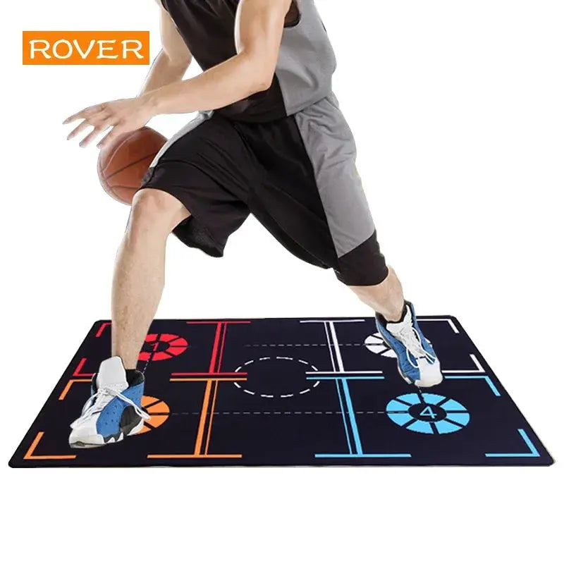 Basketball Training Mat Non Slip Soundproof Indoor Ball Control Dribbling Drills for Children and Adolescents