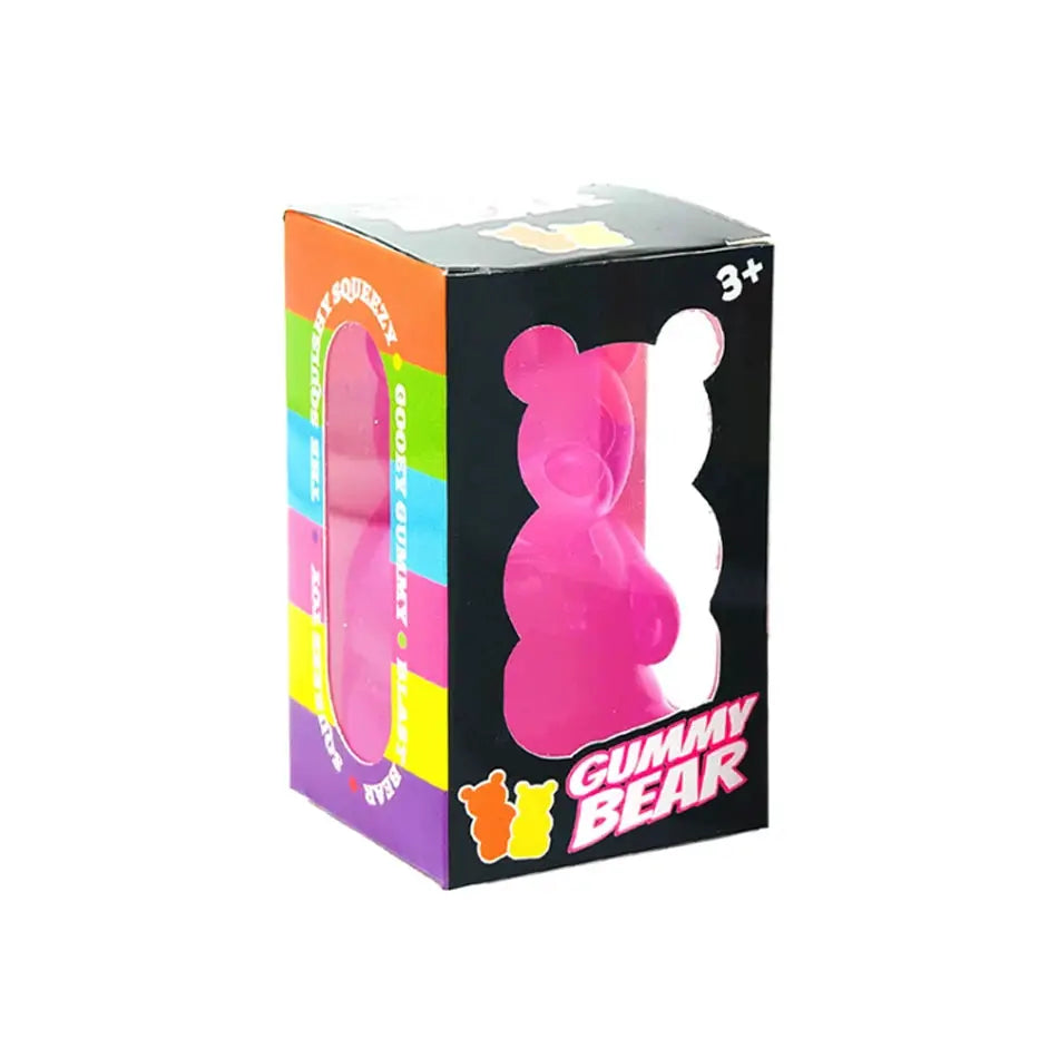 Nee Doh Nice Cube Cute Bear Maltose Stress Relief Toy That Relieves Anxiety Relax And Grip Desktop Decorative Gift Box