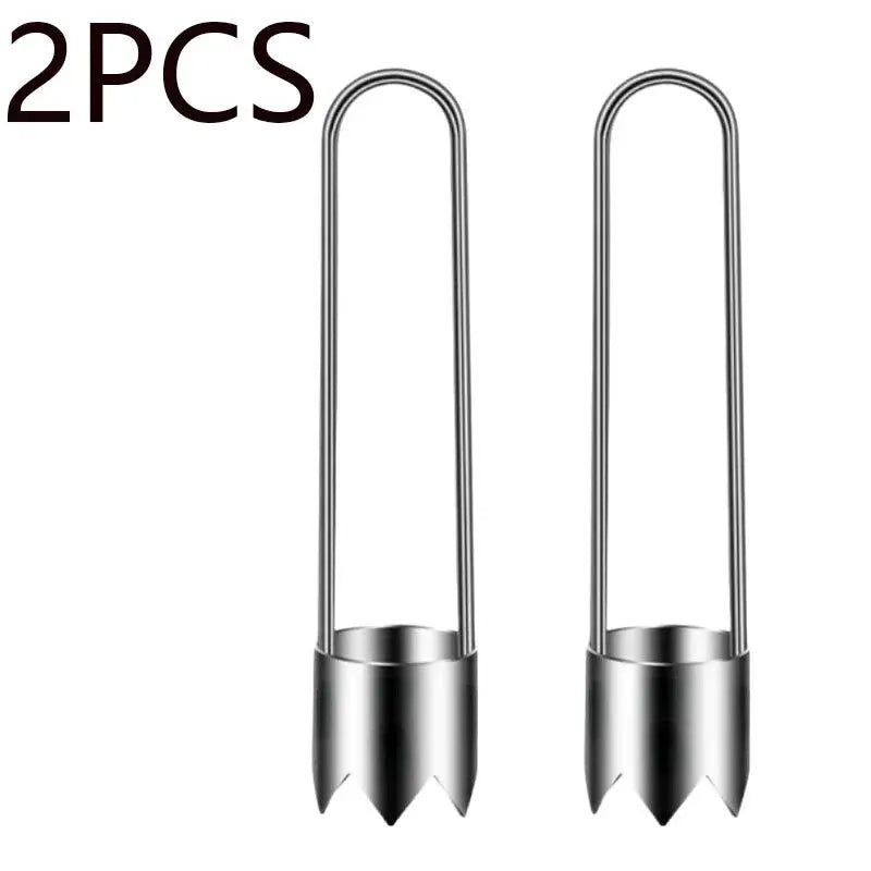 Stainless Steel Corer Portable Core Remover For Fruits And Vegetables Kitchen Tool For Pitting Chili Peppers Melons