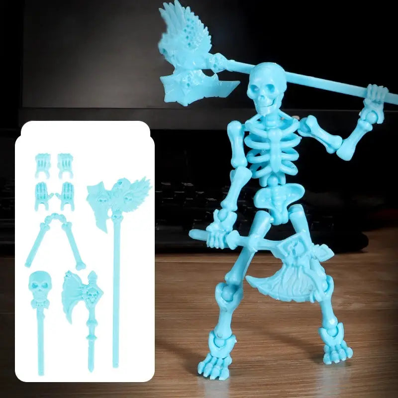T13 3D Printed Movable Multi Jointed Action Figure Set Lucky 13 Nova 13 Collectible Figures