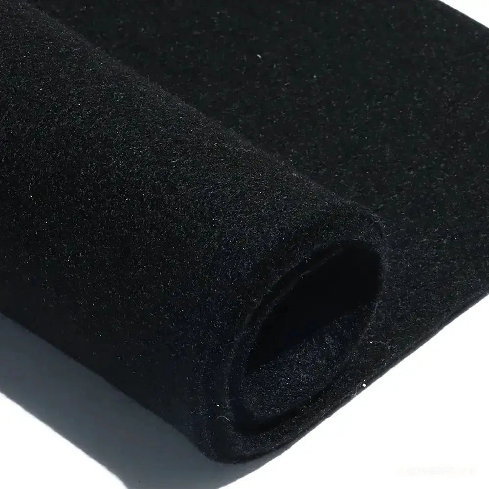 Fireproof welding blanket roll, black insulation pad for high-temperature protection, durable, multiple sizes