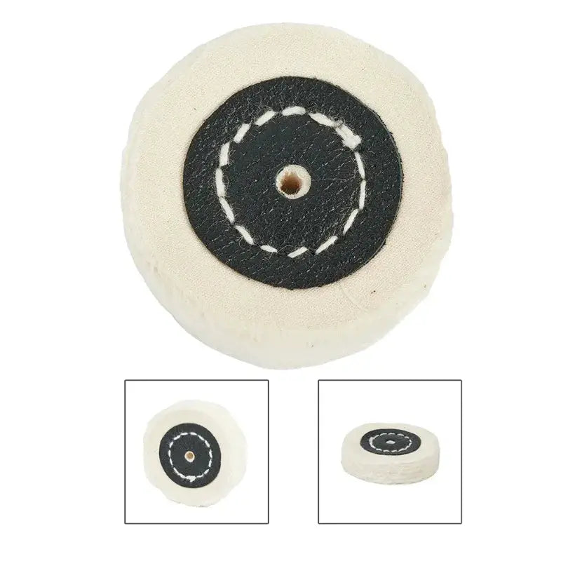 2 to 8 Inch Angle Grinder Discs Cotton Polishing Wheels Buffing Pads for Sanding Jewelry Metal Glass Woodworking