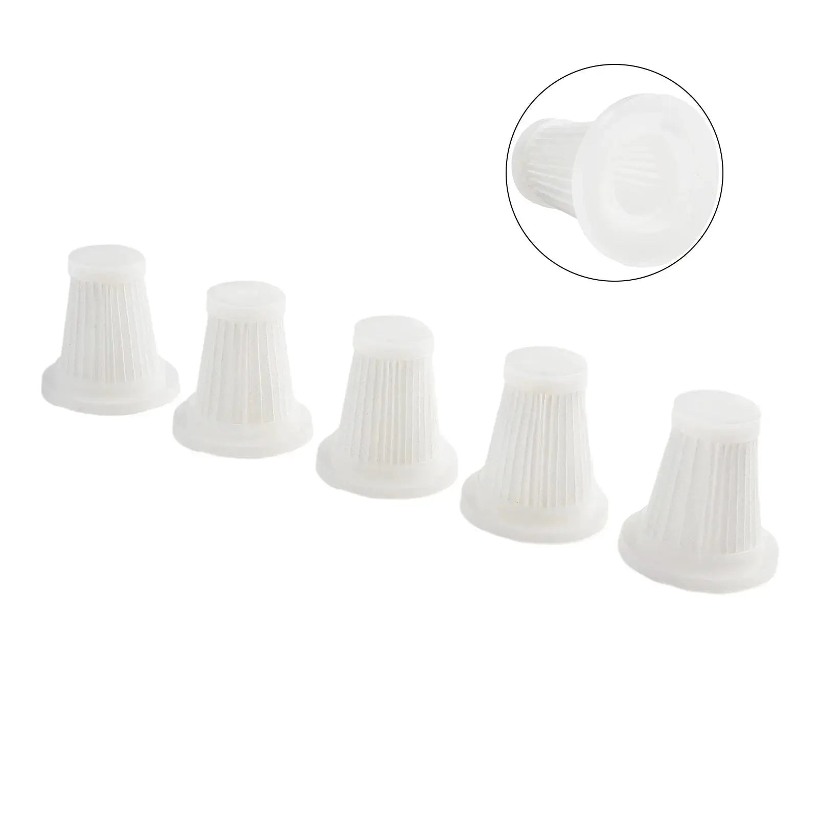 DAZZLEEX Reusable Washable Eco Friendly Vacuum Filter Replacements For Car And Handheld Vacuum Cleaners 2 3 5 10 20 Pcs