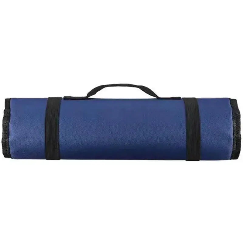 Simples Market blue roll tool bag, heavy-duty nylon folding tool case with handle