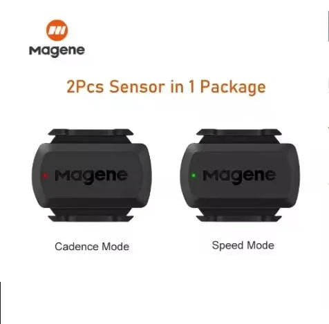 Magene S3 Plus Speed Cadence Sensor ANT Plus Bluetooth Compatible Dual Sensor for Garmin iGPSPORT XOSS Bryton Computers