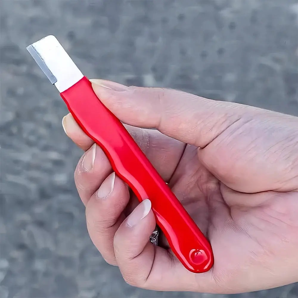 Quick Sharpener For Blades Including Kitchen Knives And Garden Shears With Tungsten Carbide And Diamond Ceramic Surfaces