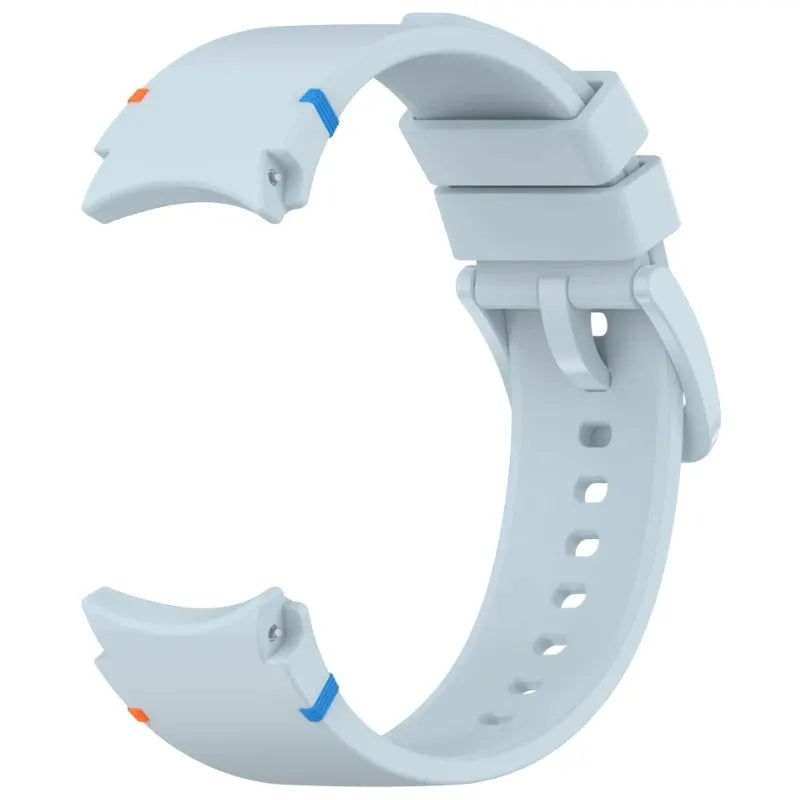Original Simples Market silicone sport strap for Samsung Galaxy Watch 7 in light blue