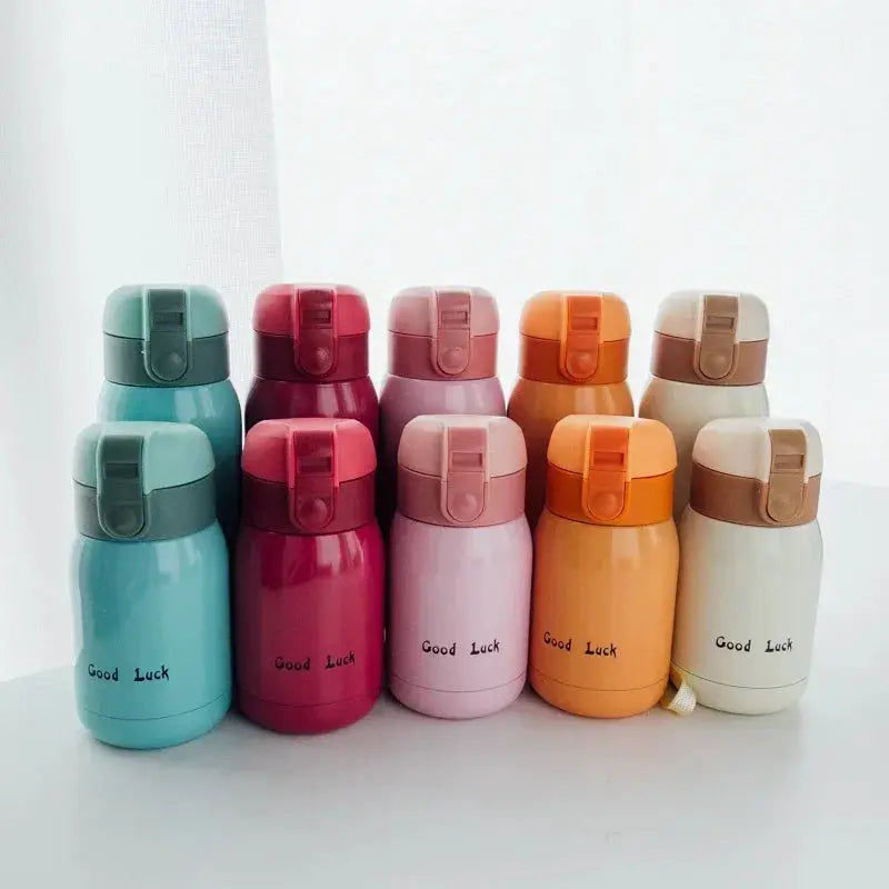 Mini Thermos Cup 200ml 360ml Stainless Steel Vacuum Insulated Pocket Mug Coffee Bottle Travel Kids Gift