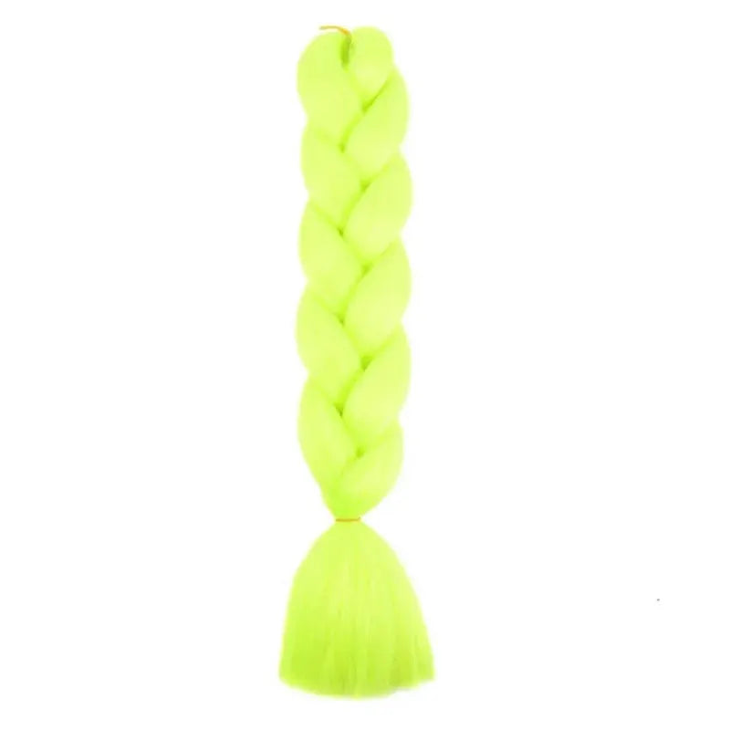 24 Inch Synthetic Long Box Braiding Hair Extensions Yaki Straight Texture For Women Dreadlocks