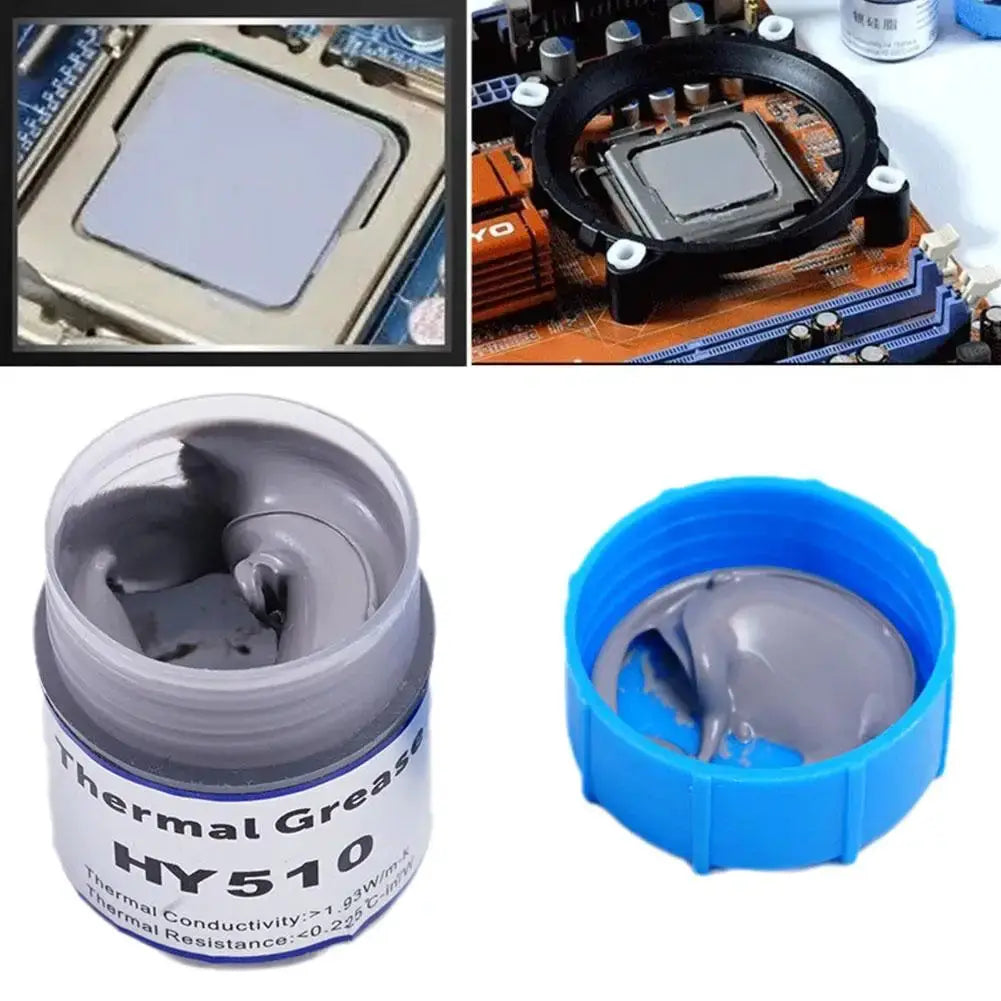HY510 Thermal Conductive Silicone Grease Thermal Paste For CPU GPU Chipset Heatsink Notebook Cooling