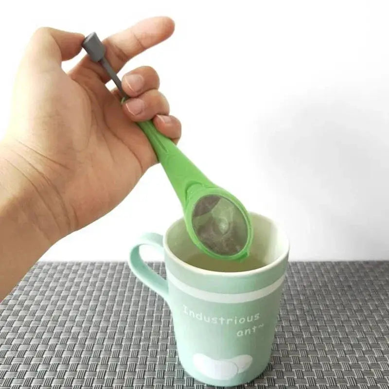 Tea Infuser With Built In Plunger Reusable Strainer For Intense Flavor