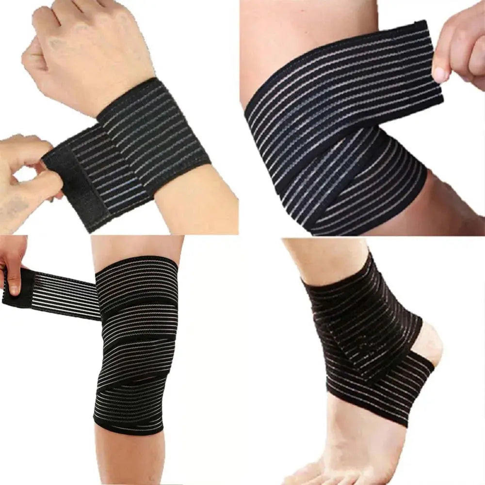 Compression bandage wrap Simples Market, high-elasticity 40–180cm for ankle, knee, wrist, calf