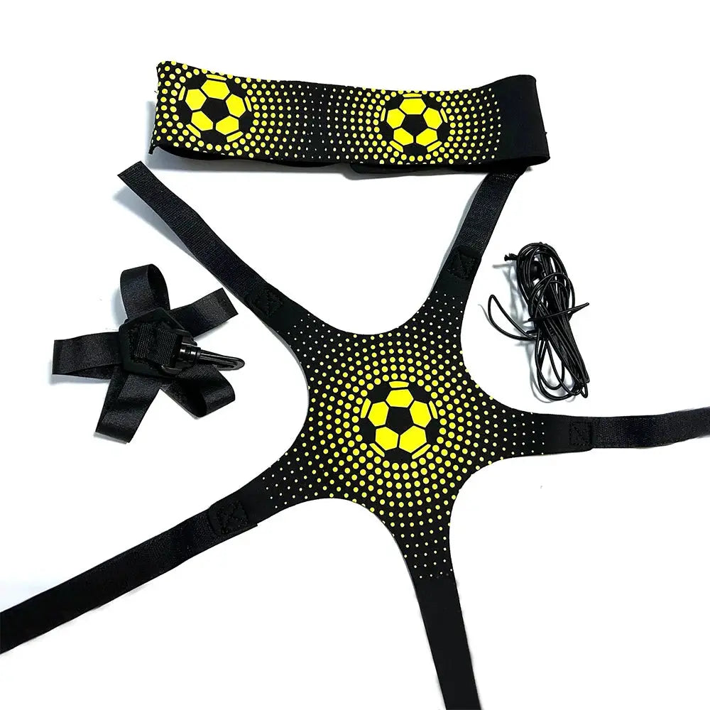 Football Training Belt for Soccer Ball Kicking Adjustable Belt Trainer for Adults and Kids Soccer Training Equipment
