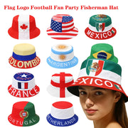 National Flags Reversible Bucket Hat For Men Women Football Fans