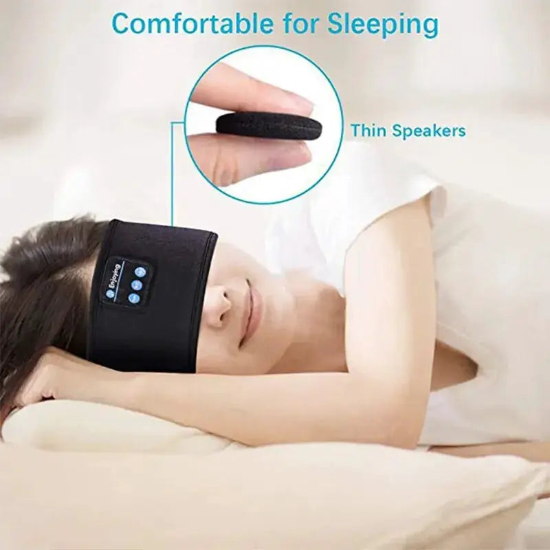 Bluetooth Earphones Sleeping Headband Wireless Headphones With Active Noise Cancellation For Sleep And Sports