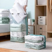 Large No Pump Vacuum Storage Bags For Clothes And Blankets Compression Bags With Travel Accessories And Rapid Exhaust Moisture Proof