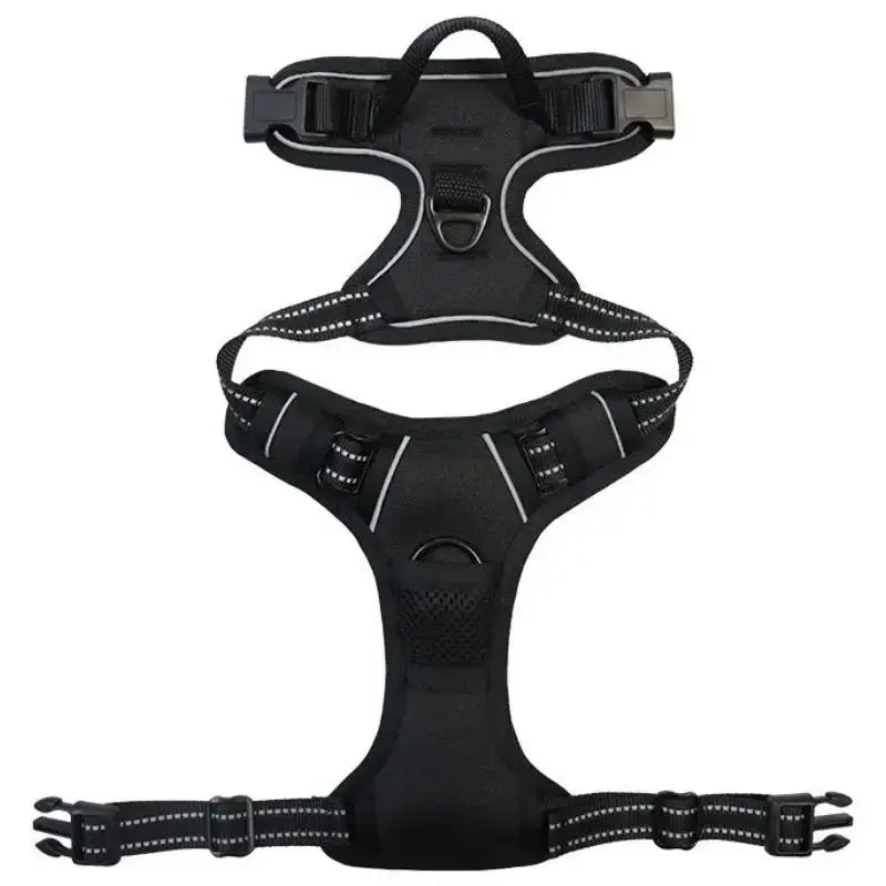 Reflective Adjustable Breathable Vest Chest Strap Harness For Small Medium Large Dogs Cats Puppies Pet Collar Accessory