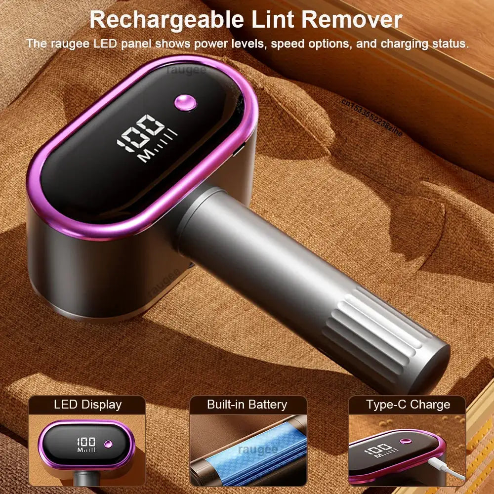 Professional Lint Remover For Clothes USB Rechargeable Lint Shaver
