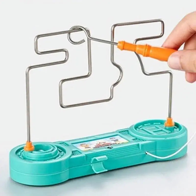 Kids Collision Electric Shock Toy Educational Touch Maze Game For Science Experiments And Party Gift