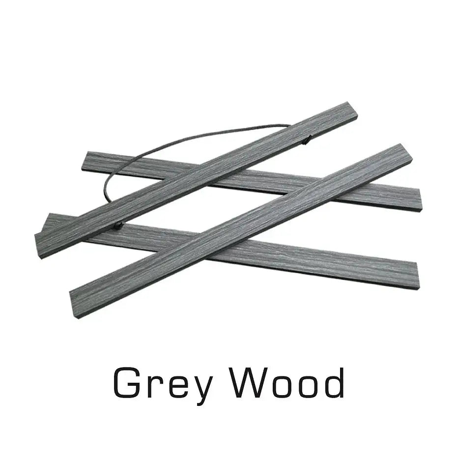 Magnetic painting frame in grey wood for photos and canvases