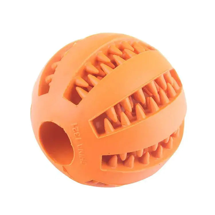 Nontoxic Bite Resistant Dog Ball Toy For Dogs And Cats Treat Dispenser Chew Toy Dental Cleaning Ball