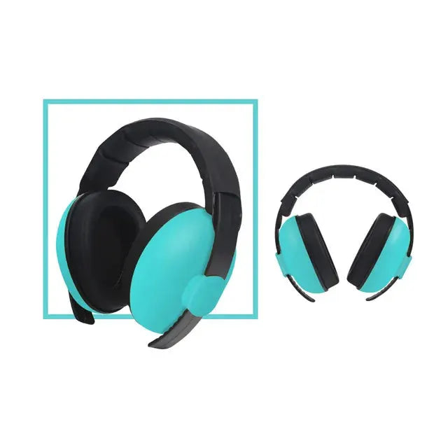 Baby Ear Protection Noise Cancelling Headphones 2 in 1 Convertible Design Earmuffs for Infants Sleep Aid