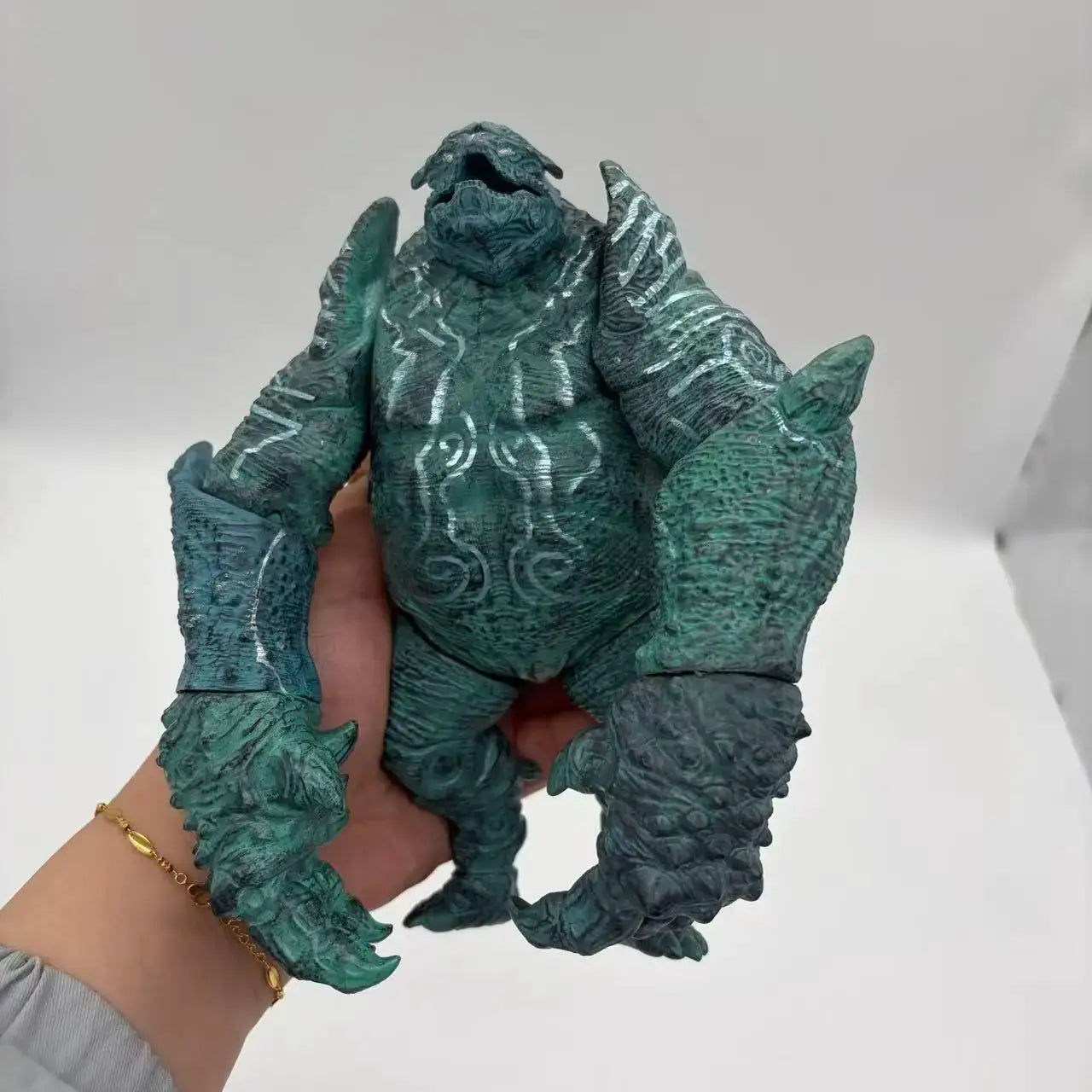 Scunner Trespasser Axe Head Hakuja Knifehead Leathback PVC Action Figure Collectible Toy