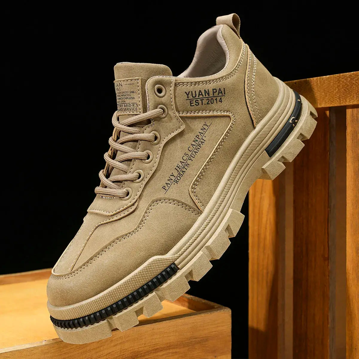 Mens Casual Sports Shoes for Outdoor Hiking Comfort and Trendy Street Fashion Footwear