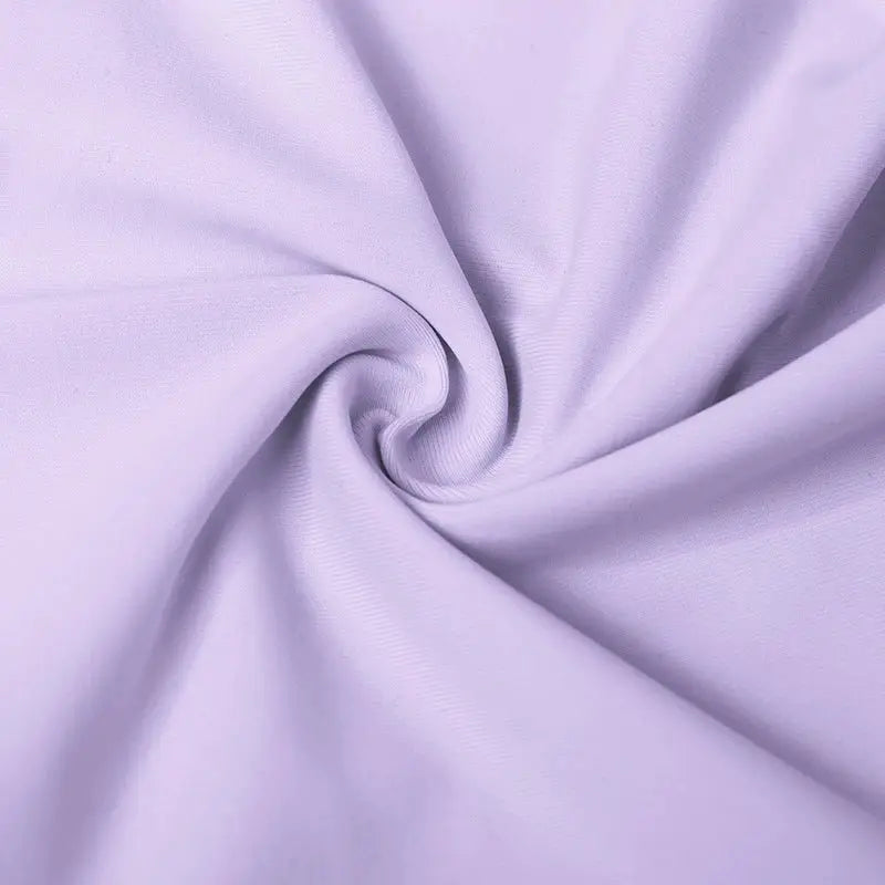 Lavender ice silk fabric swatch from Simples Market