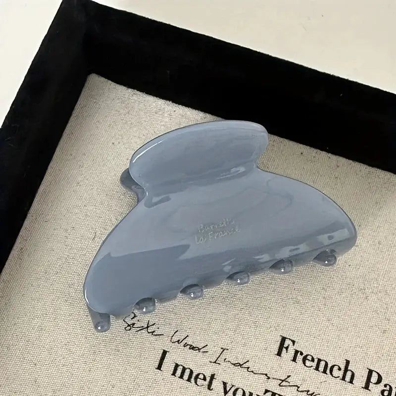 Elegant Acetate Hair Claw Clip Shark Clip For Medium Hair Secure Hold And Stylish Accessory