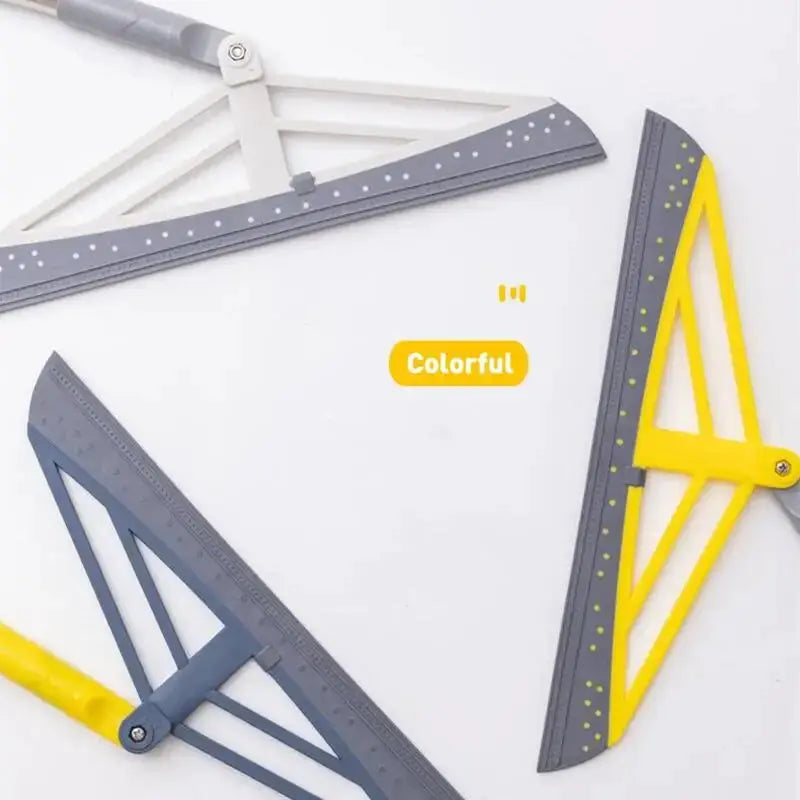 Rotatable rubber broom silicone mop squeegee set for floors, gray and yellow, 3-piece