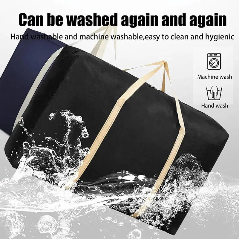 Non Woven Quilt Storage Bag Large Capacity Waterproof Dustproof Durable Clothes Organizer