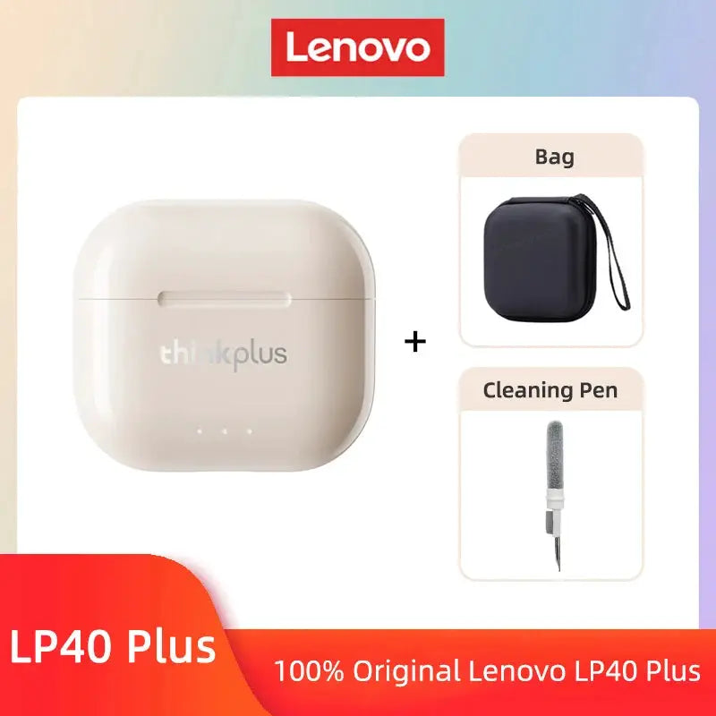 Lenovo LP40 II Earphones Bluetooth 5.3 True Wireless Noise Reduction With Stable Connection And Low Latency