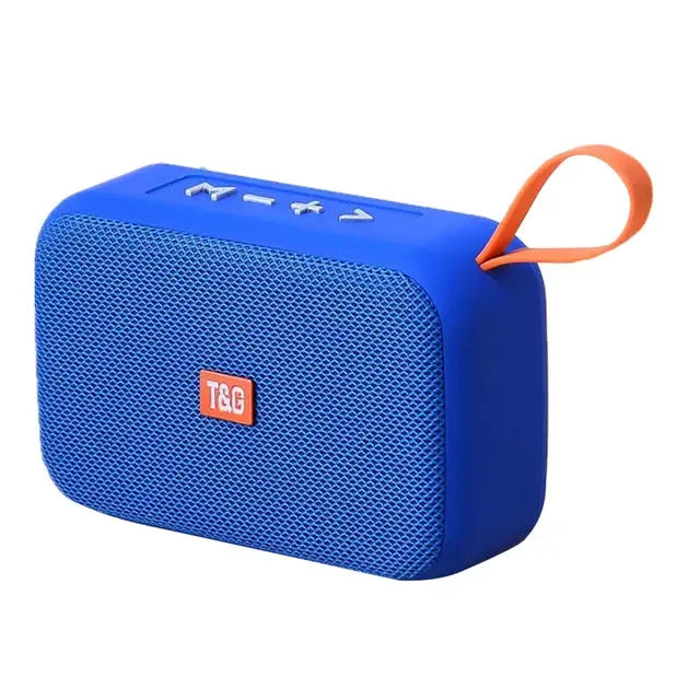 TG659 Portable Bluetooth Speaker Wireless FM Radio Mini Compact Sound Box For Outdoors And Home Use