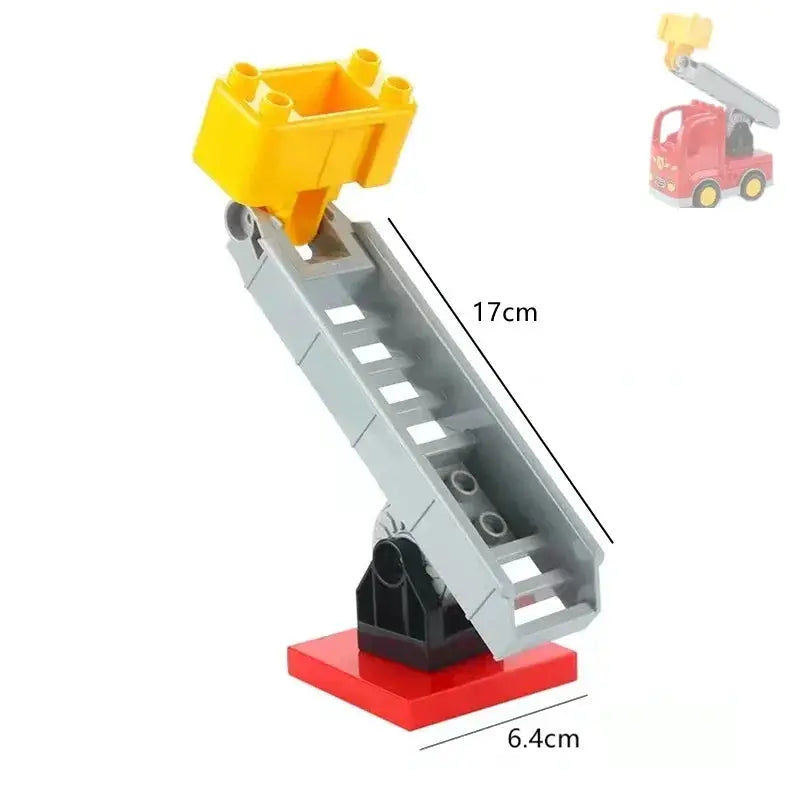 Big Building Blocks Compatible With Large Bricks Road Plates Car Parking Fuel Station Traffic Educational Toys For Kids