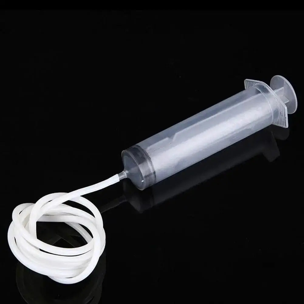 5 Piece Refrigerator Drain Cleaning Kit With Brush Suction Syringe And 1.5 Meter Hose For Fridge Drain Hole Cleaning