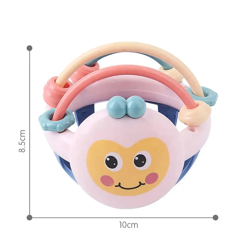 Baby Soft Teething Toys For Newborns Sensory Teether Rattle Grasping Ball For Infant Development Safe Silicone Toy