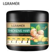 Ginger Hair Cream Deep Cleansing for Hair Growth and Scalp Health Stimulates Follicles and Relieves Hair Loss