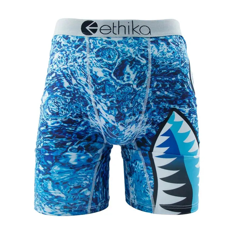 ETHIKA Mens Boxer Shorts Breathable Mesh Crotch Trunks Plus Size S3XL Swimming Underpants