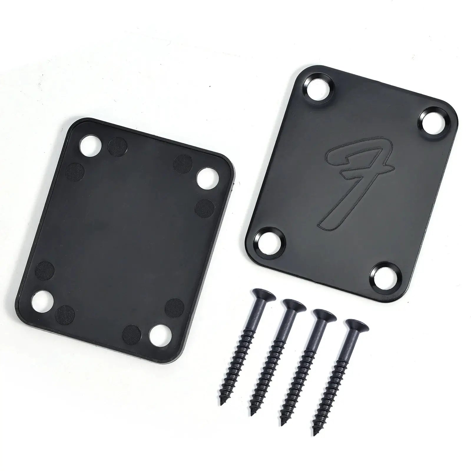 Miwayer Electric Guitar Neck Plates Vintage Style Protector With Screws Fits Most Guitars And Basses