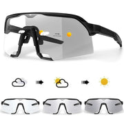 OptiView Photochromic Cycling Sunglasses For Men And Women Auto Tint All Light Conditions Windproof Oversized Eyewear